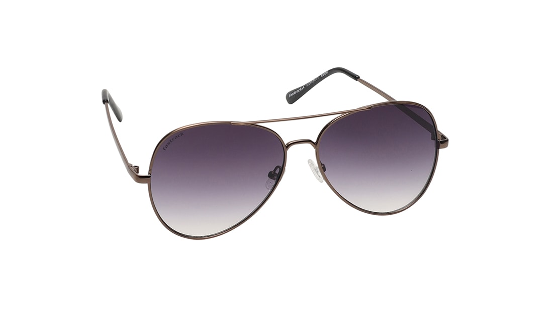 Buy FASTRACK Mens Full Rim Pilot Polarized Sunglasses